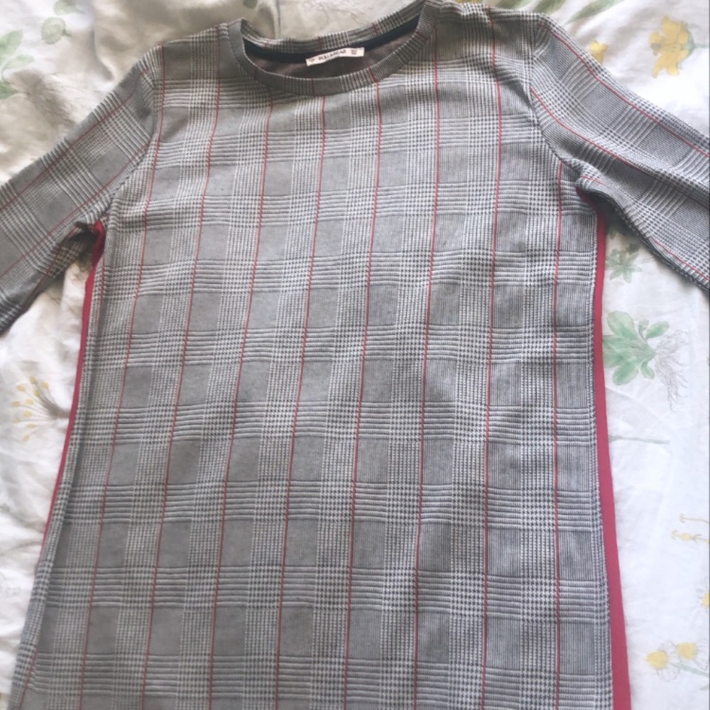 Pull and Bear plaid dress